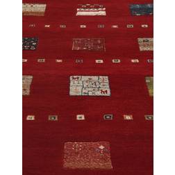 RugVista Gabbeh Loribaft Röd, Multifärgad 173x245cm