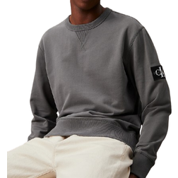 Calvin Klein Badge sweatshirt - Endless Grey