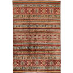 CarpetVista Shabargan Rot, Mehrfarbig 207x311cm