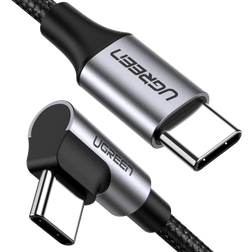 UGREEN 3A 60W 480Mbps 2.0 USB C - USB C Right Angled M-M 1m