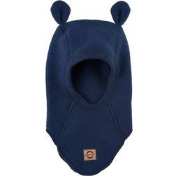 Mikk-Line Wool Balaclava Teddybear Ears - Blue Nights (50040)