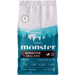 Monster Dog Original Sensitive White Fish Small Bites 12kg