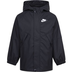 Nike Little Kid's Rain Jacket - Black (86M108-023)