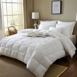 Beautyrest Feather Down Fiber Comforter King Size 500 Fill Bedspread White (269.2x228.6cm)