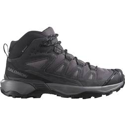 Salomon Women's X Ultra 360 Leather Mid GORE-TEX Vandresko grå/sort