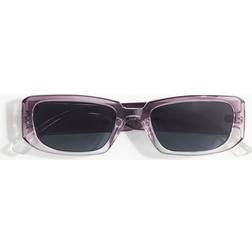 H&M Men Purple Oval Sunglasses