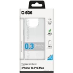 SBS Cover Skinny Clear Trasparente per iPhone 16 Pro Max