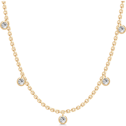 Julie Sandlau Grace Necklace - Gold/Transparent