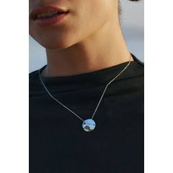 Edblad Halskæde Flowy Necklace Sølvfarvet