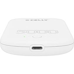 Celly MAGPB5000PRO PowerBank 10W MagSafe Trådlös laddning 5000mAh Vit