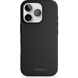 Vonmahlen Soft Silicone Case for iPhone 16 Pro Black