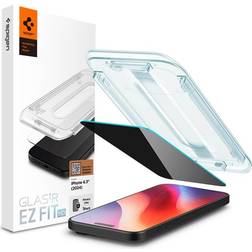 Spigen Glass tR EZ Fit HD Privacy 1 Pack Transparency iPhone 16 Pro