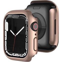 A-One Brand Hård PC Skal Apple Watch 7 41 mm Rose Guld