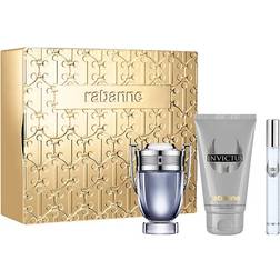 Paco Rabanne Invictus EdT 50ml + EdT 10ml + Shampoo 100ml