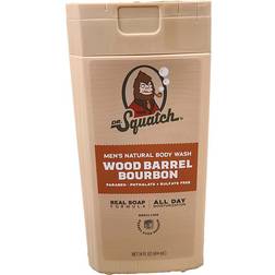Dr. Squatch Men's Non-Exfoliating Body Wash - Wood Barrel Bourbon - 14 fl oz