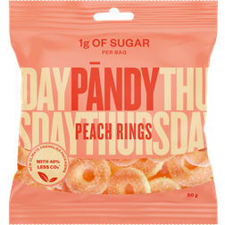 Pandy Peach Rings 50g 1pack