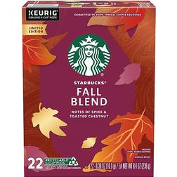 Starbucks Fall Blend Coffee Keurig K-Cup Pods 8.4oz 22 1