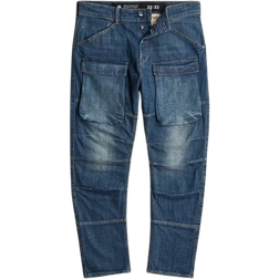 G-Star 3D Regular Tapered Denim Cargo Jeans - Sand Dunes