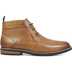 Nunn Bush Ozark Plain Toe - Tan Crazy Horse