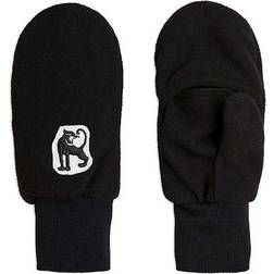 Mini Rodini Kid's Microfleece Convertible Mittens - Black (1100011899)