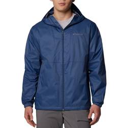Columbia Men's Glenbrook Bend Rain Jacket, Medium, Blue