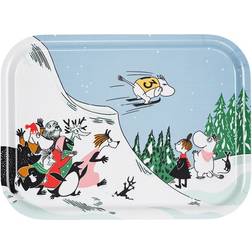 Arabia Moomin Ski Jumping Serveringsbricka
