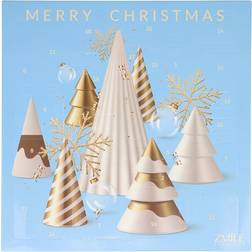 Zmile Cosmetics Square 3D Christmas Trees Beauty Julekalender