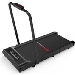 Rattantree Under Desk Treadmill- Super Large LED Display, Quiet Motor, and Shock Absorption for Home Fitness Black One Size