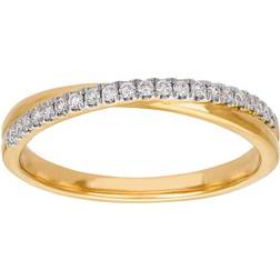 Guldfynd Wrap Ring - Gold/Diamonds