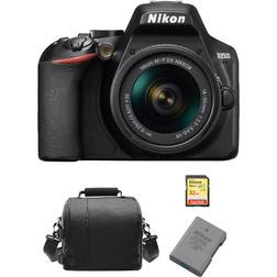 Nikon D3500 Kit Af-P 18-55Mm F3.5-5.6G Vr 32Gb Sd Card Bag En-El14A