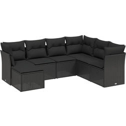 The Living Store TLS3263211 Lounge-Set, Tisch einschl. 6 Sofas