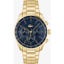 Lacoste IOnenplattierte Edelstahl-Chronographenuhr Boston WITHOUT COLOR Size One Size Weiss