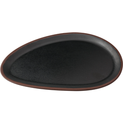 Yanco Nature Art Black Dessert Plate 36pcs