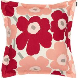 Marimekko Pieni Unikko Pudebetræk Pink, Rød (50x50cm)