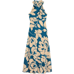 Donna Karan New York Halter Neck Midi Dress - King Fisher
