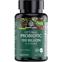 PlantFusion Optimal Probiotic 12 Strains 100 billion CFU 30 pcs