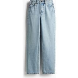 H&M Dame Blå Straight Jeans