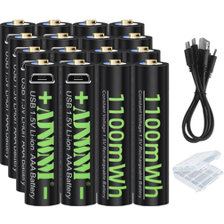 Ajnwnm AAA 1100mWh 16-pack