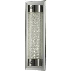 ManoMano Recessed 13 W LED 4000 K Polished Chrome/Sand Wall light