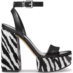 Michael Kors Ashton Zebra - Black/Optic White