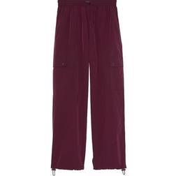 PINK Parachute Cargo Pants - Wild Rose