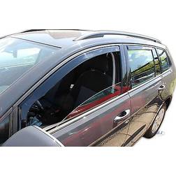 Heko Wind Deflectors 4pc Tinted For Volkswagen Golf 7 Mk7 5 Door Estate