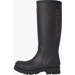 Woden Le Waterproof gummistøvler til damer Sort