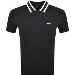 HUGO BOSS Paule Interlock Polo Shirt - Dark Blue