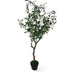 Leaf 120 cm Natural Olive Tree - Green Artificial Plant