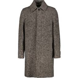 Gant Wool Car Coat - Deep Brown