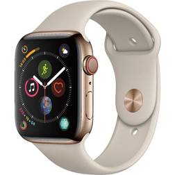 Apple Watch Series 4 44 mm Gold Stainless Steel Case with Stone Sport Band