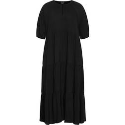 City Chic Brynn Maxi Dress Plus Size - Black