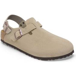 Birkenstock Tokio Suede Leather - Taupe