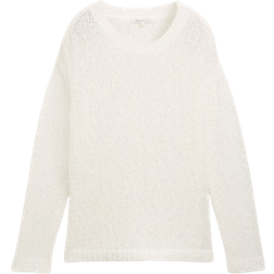 Tom Tailor Relaxed Bouclé Pullover - Off White